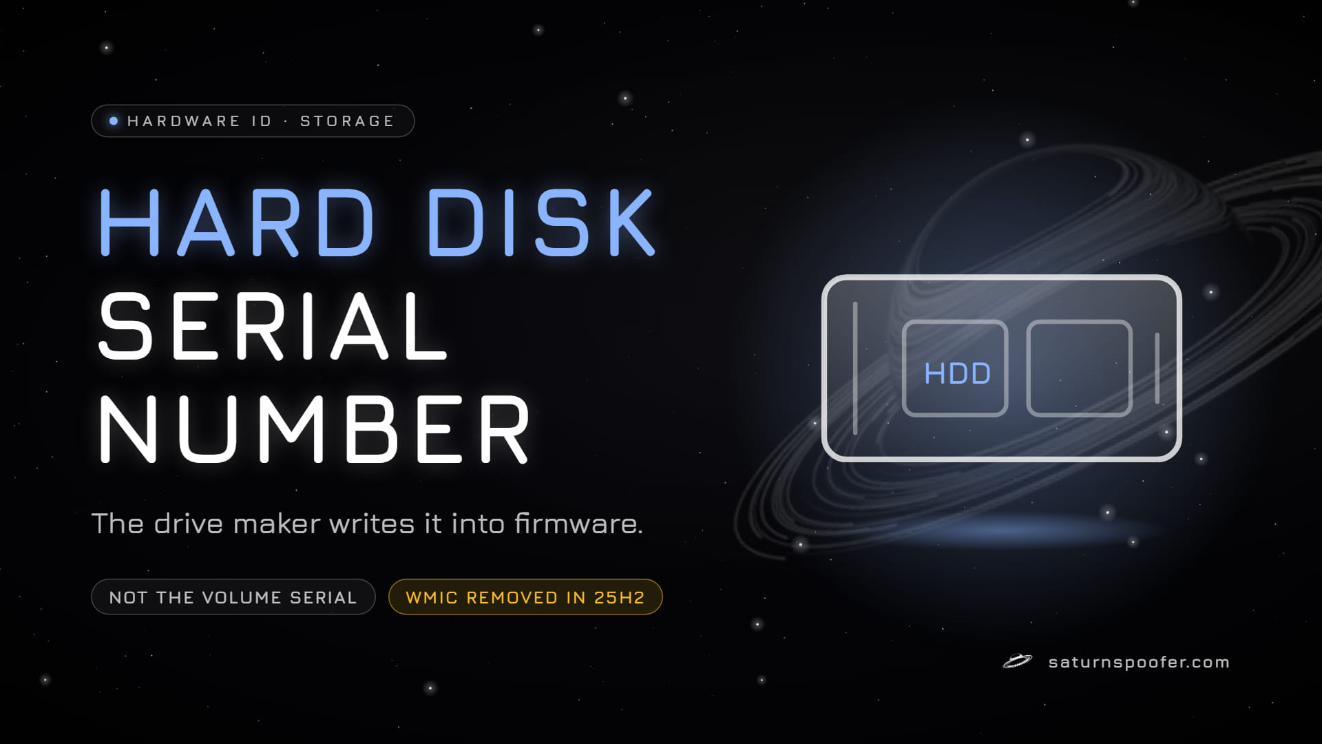 Hard Disk Serial Number: Find, Check and Change It