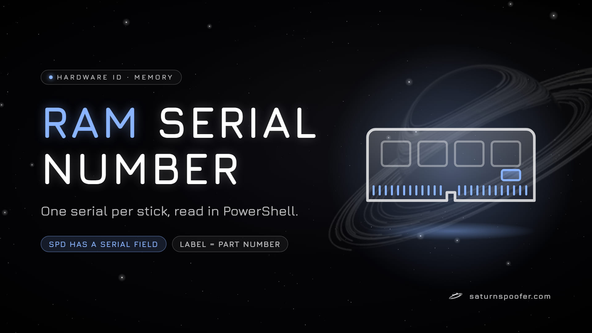 RAM Serial Number: How to Find It in Windows
